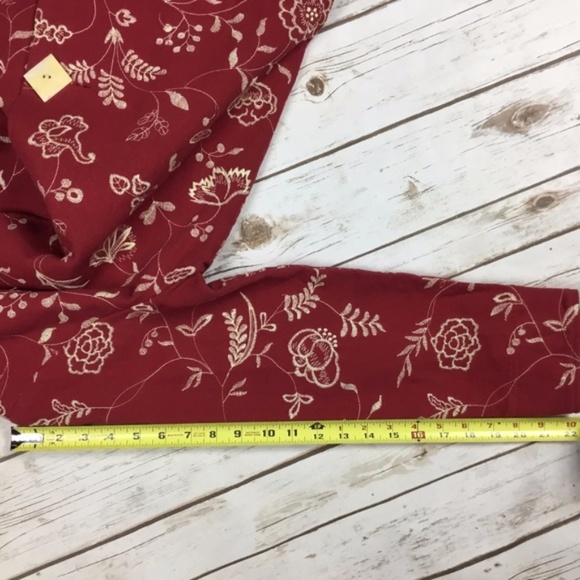 Embroidered Linen Jacket Lagenlook by Painted Pony - Picture 7 of 8